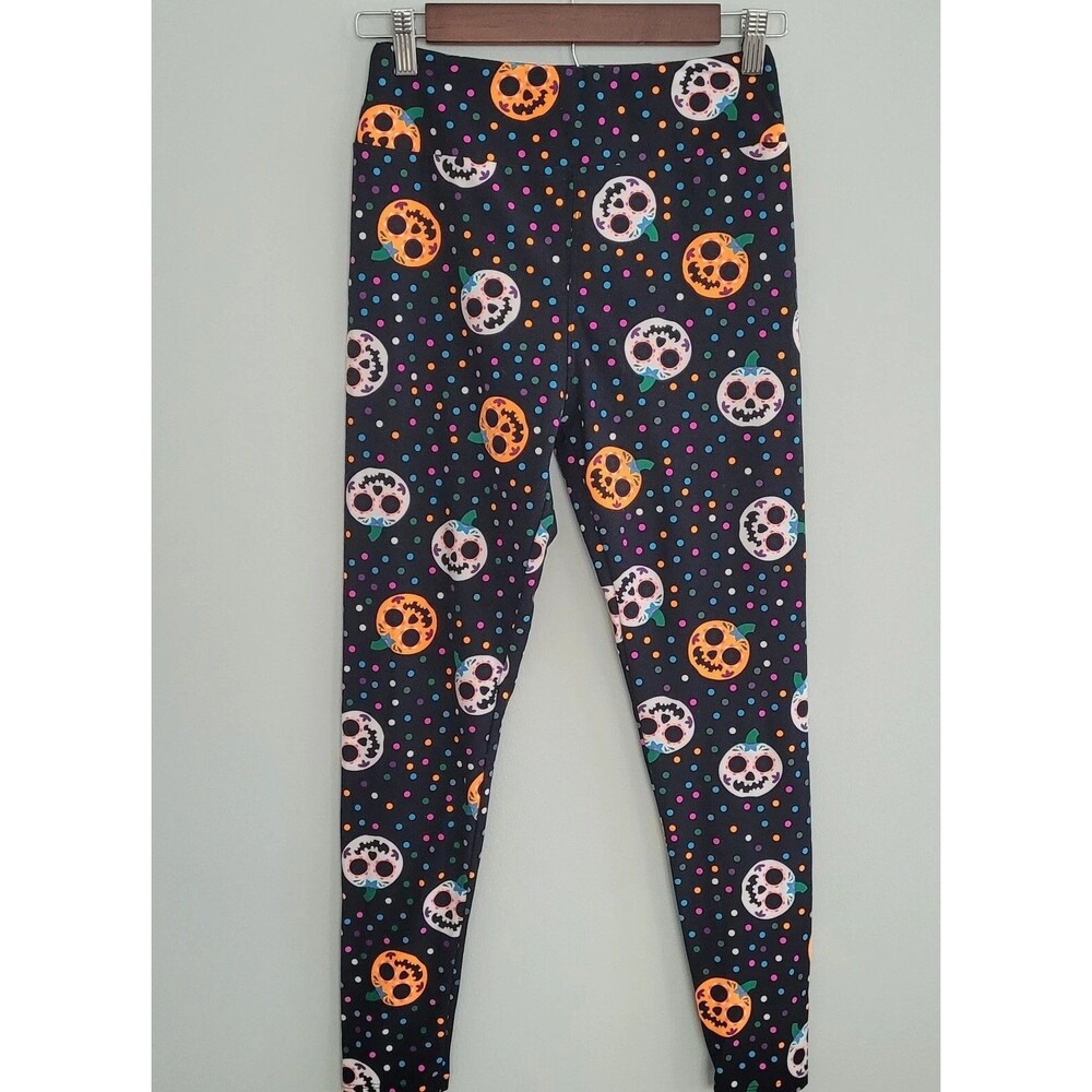 LuLaRoe Halloween Leggings Womens OSFM Pumpkins Jack O Lanterns